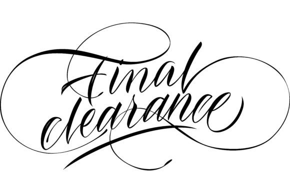 Download Final Clearance Lettering. Calligraphic - Premium Bundle