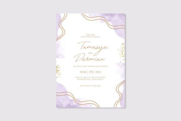 Download Watercolor Splash for Wedding Template - Wedding template Collection