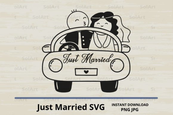 Download Just Married SVG - Married Collection