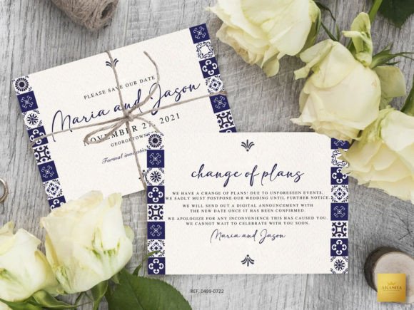 Download Mexican Theme Save the Date Card - Mexican theme Collection